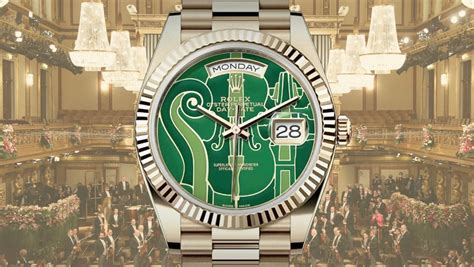 vienna philharmonic rolex|Rolex kicks off 2024 with a special edition Day.